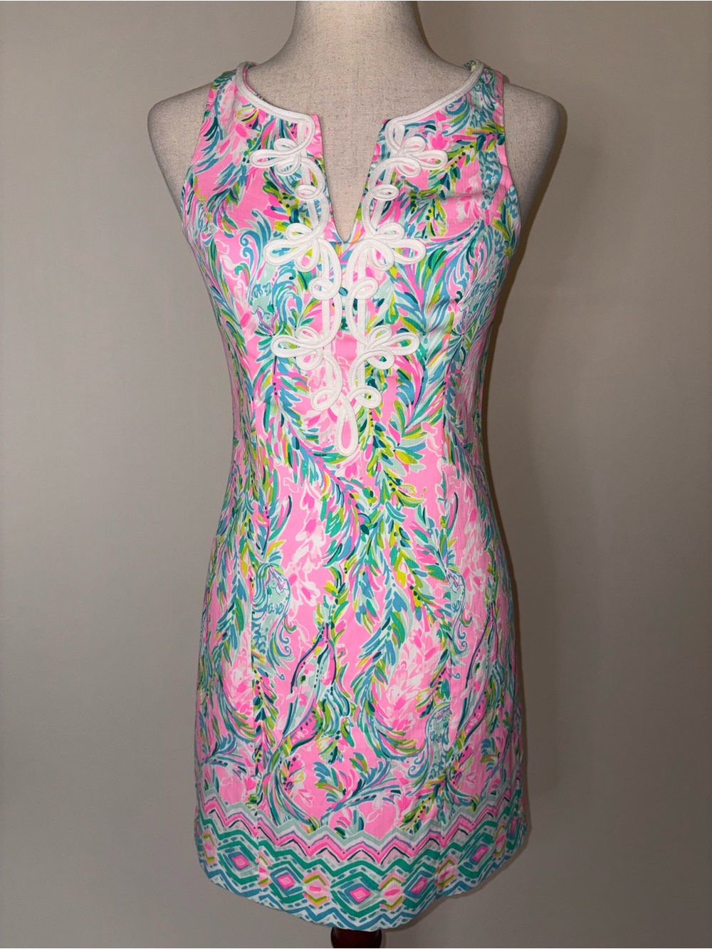Lilly Pulitzer Gabby Mini Shift Dress Size 0 New With Tag